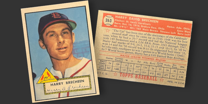 1952 Topps Harry Brecheen